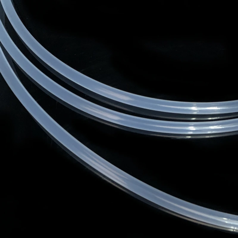 1Meter PTFE Transparent Tube ID 6 7 8 9 10 11 12 mm F46 PFA FEP Insulated Hosen Rigid Pipe Temperature Corrosion Resistance 600V