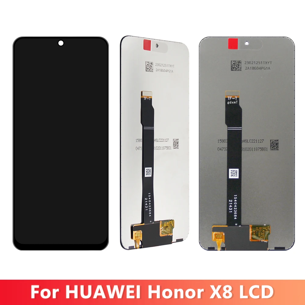 6.7\'\' AMOLED For Honor X8 4G X30i LCD Touch Screen Digitizer Assembly For Honor X30i TFY-LX1 TFY-LX2 LCD With Frame Replacement