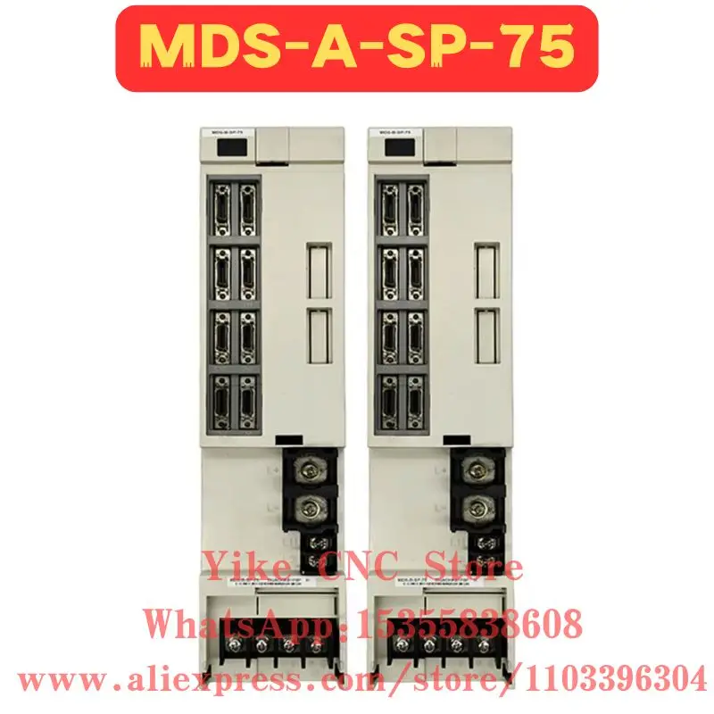 Used Servo Drive MDS-A-SP-75 Normal Function Tested OK Fast delivery