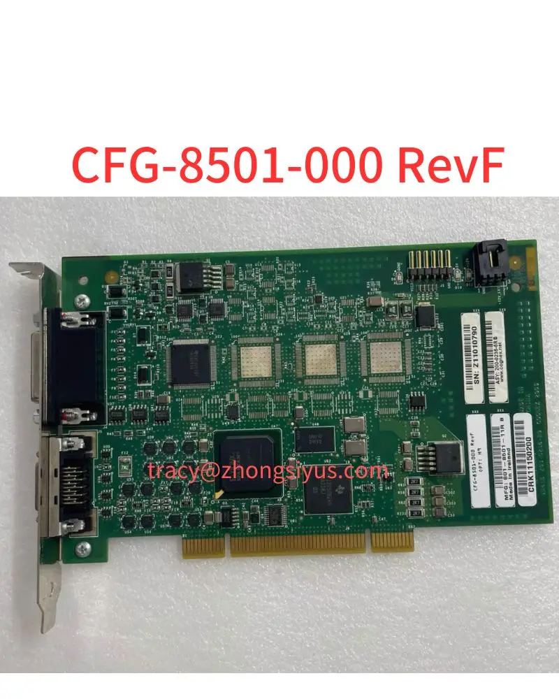 Used CFG-8501-000 REVF image acquisition card