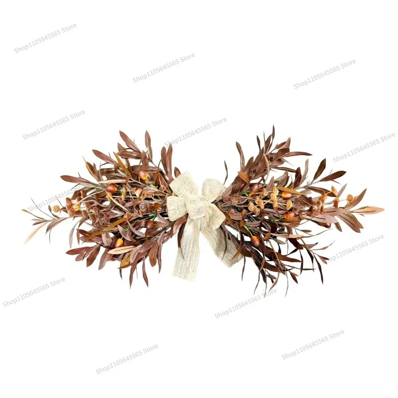 For Autumn Olive Horizontal Garland Home Decoration Outdoor Decoration Wall Decoration Door Hanging Field