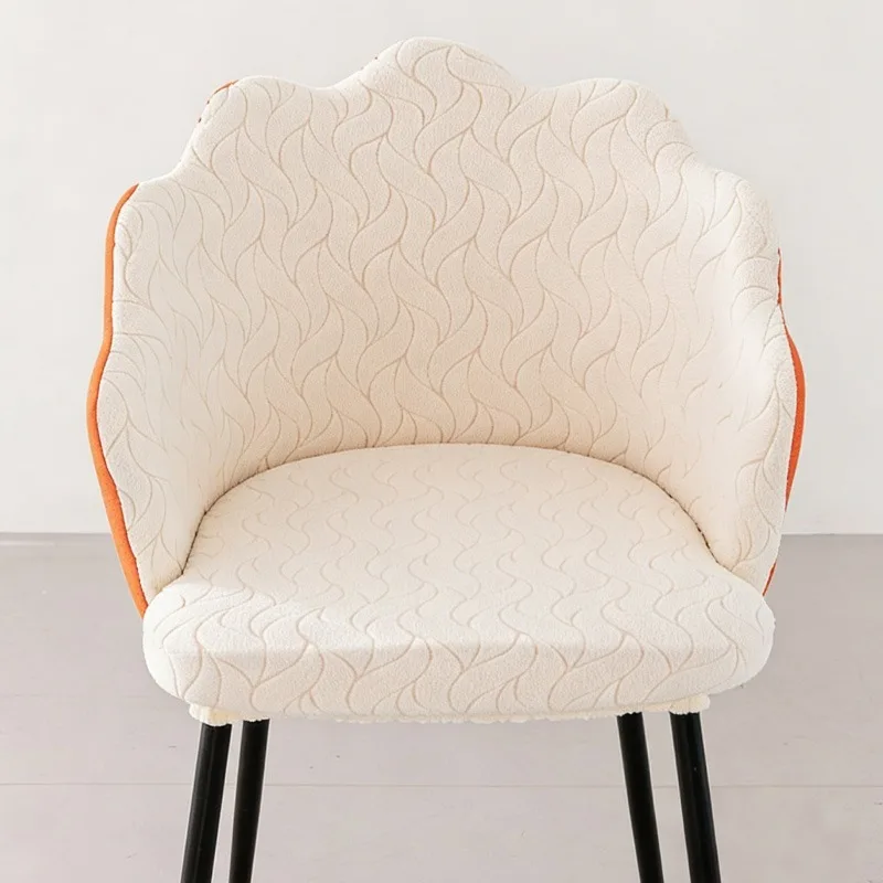 Makeup Sofa Petal Printing Chair Cover Polar Fleece All-inclusive for Girls Manicure Cosmetic Bedroom Home Reading Room Decor