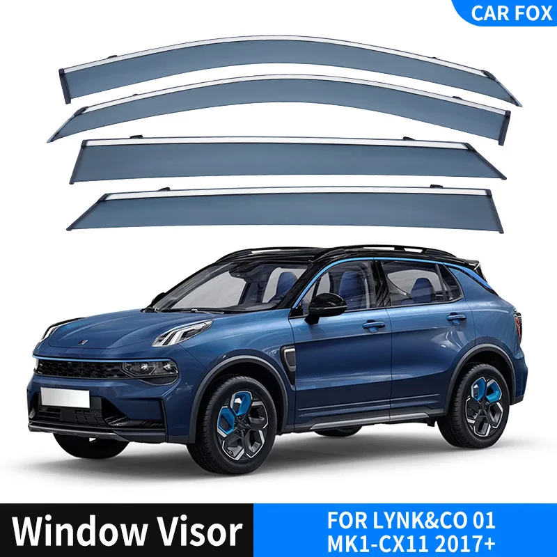

Applicable to Lynk & Co 01 window rain visor rain eyebrow LYNK & CO 01 Window visor