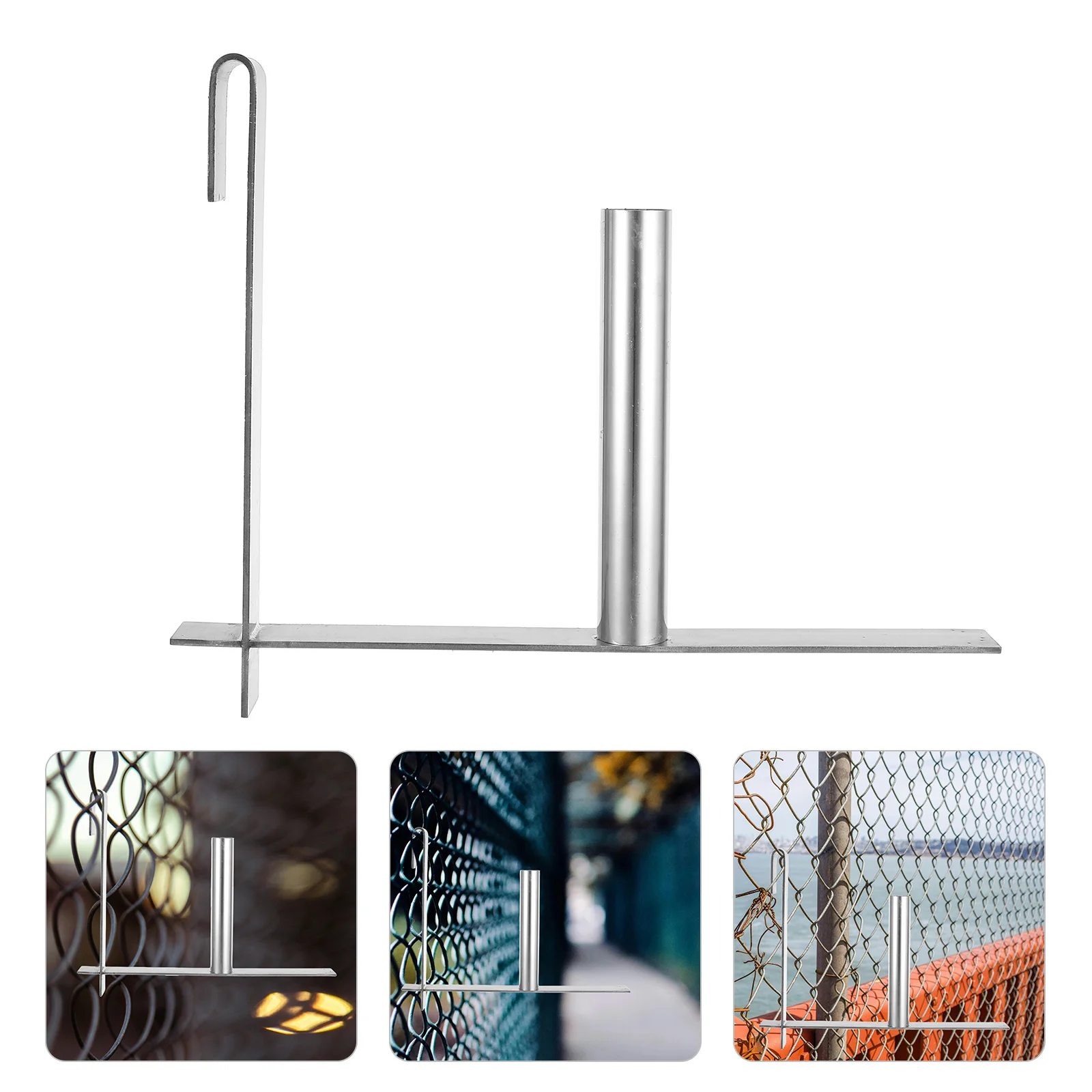 

PVC Privacy Strip Installation Hook Easy Mounting Tool for Fence Home Yard Garden Outdoor Spaces Privacy Strip Railing Hook