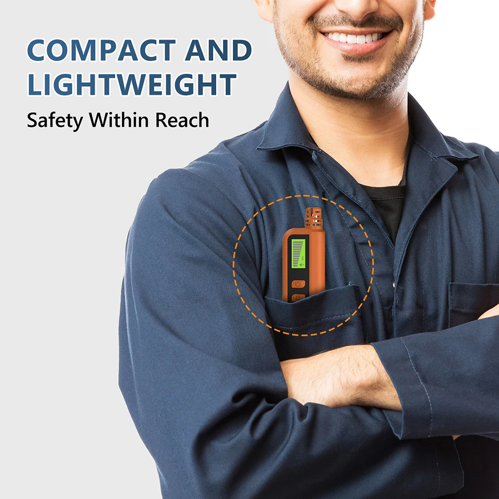 可燃性ガス漏れ検知器 天然ガス CO CH4 C2H6 アルコール LPG 警報検知器 可聴視覚警報付きプロフェッショナルアナライザー