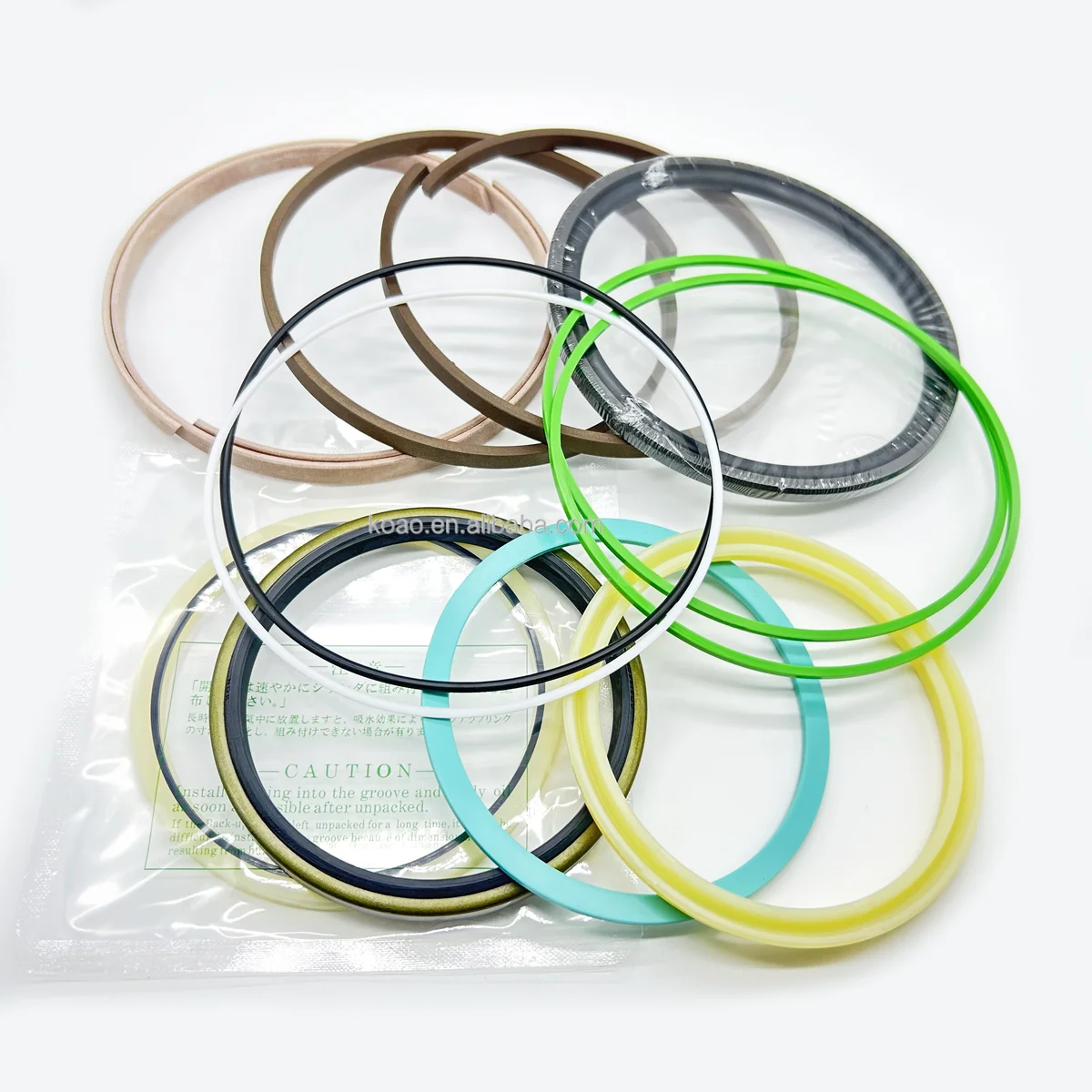 

Комплект уплотнений гидроцилиндра ковша LZ007100 для спецтехники Case CX350B CX360B CX360C CX350C