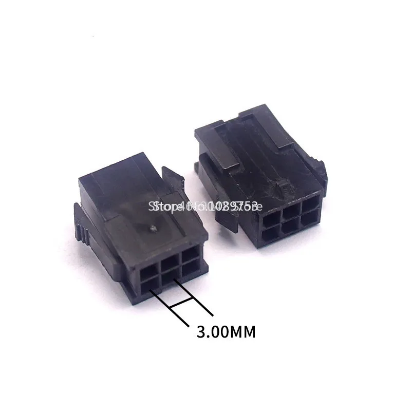 5sets Micro-Fit 3.0 MM Receptacle Housing + Plug Shell Panel Mount Ear + Male Female Crimp Terminal MX3.0 2*1/2/3/4/5/6/7/8/10P