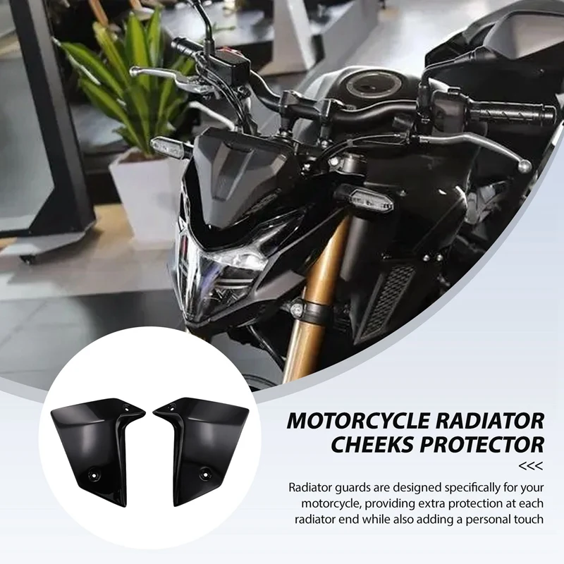 Motorcycle Accessories Radiator Cheeks Protector Side Decorate Fairing For Honda Hornet 750 CB750 2022-2024