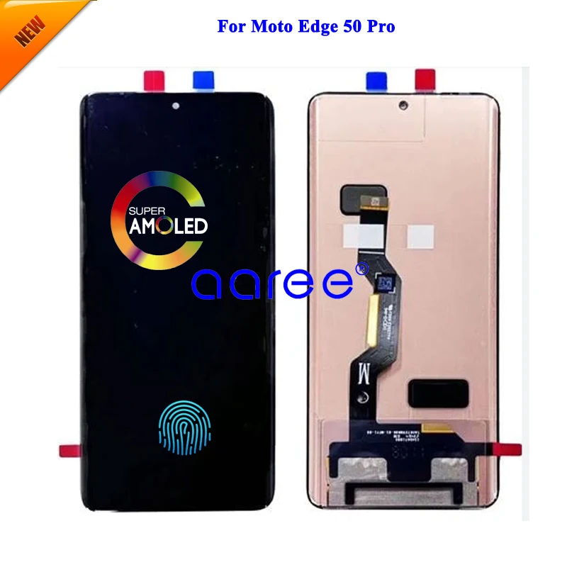 AMOLED LCD Screen For Moto Edge 50 Pro LCD Display For Moto Edge 50 Ultra 50 Fusion Display LCD Screen Touch Digitizer Assembly