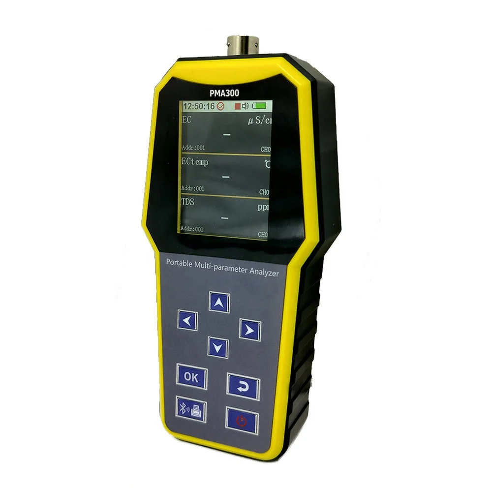 RS485 Digital Portable Multi Parameter Meter Water Quality Analyzer For Aquaculture
