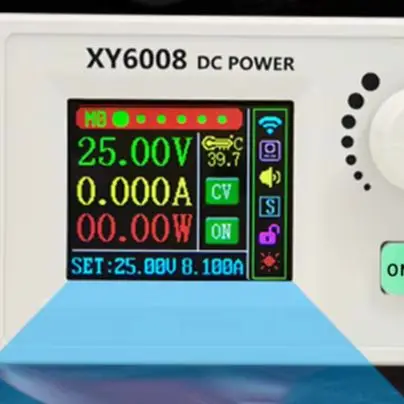 

CNC Adjustable DC Power Supply XY6008 60V 8A 480W Stepdown Module with 1 8 Inch LCD Display for Electronics Testing