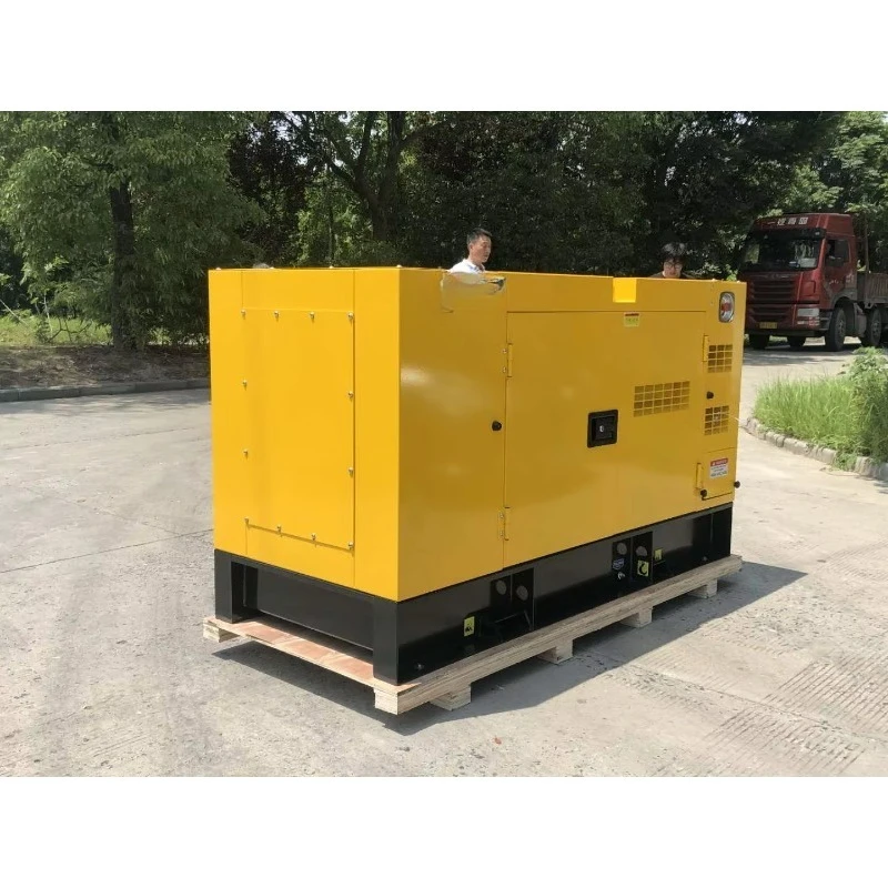 Compact 20KW Portable Generator by KAICHEN Silent/Canopied Stamford Alternator Monofasica Genset with ATS