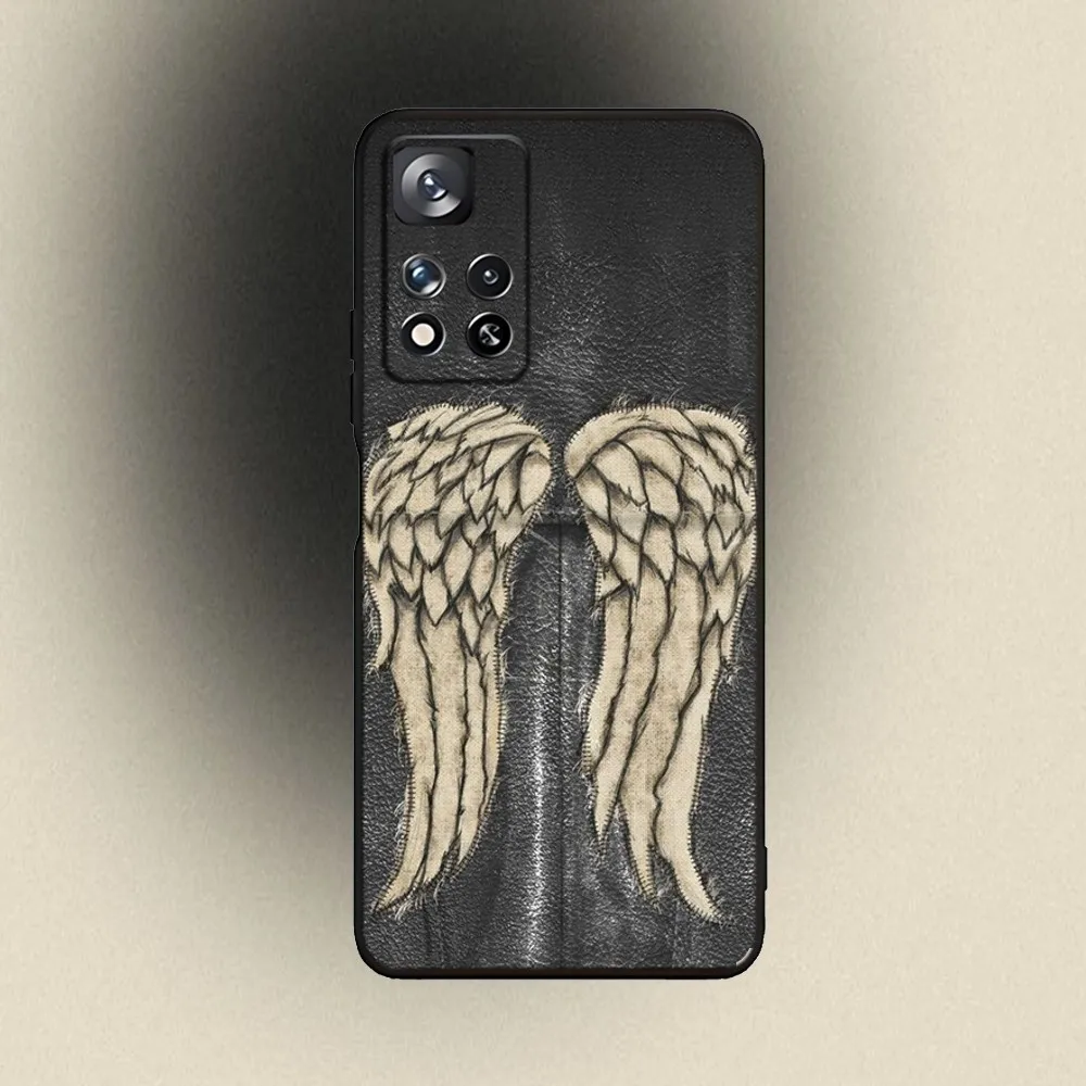 The W-Walkings D-Dead Daryl Dixon  Phone Case For Samsung Galaxy A20,A21s,A22,A31,A32,A52,A53,A72,73,A80,A91 Soft Black Cover