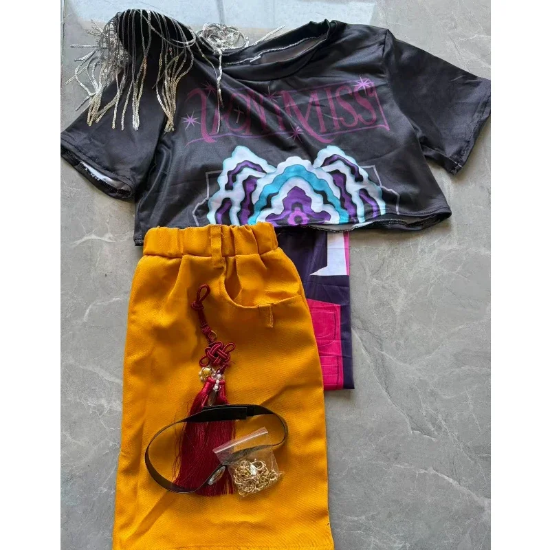 Mira Cosplay Kostuum Mira Cosplay Pruik Halloween Outfit Mira Cosplay Halloween K-Pop Girl Group Idol Rollenspel Outfit Damesmaat