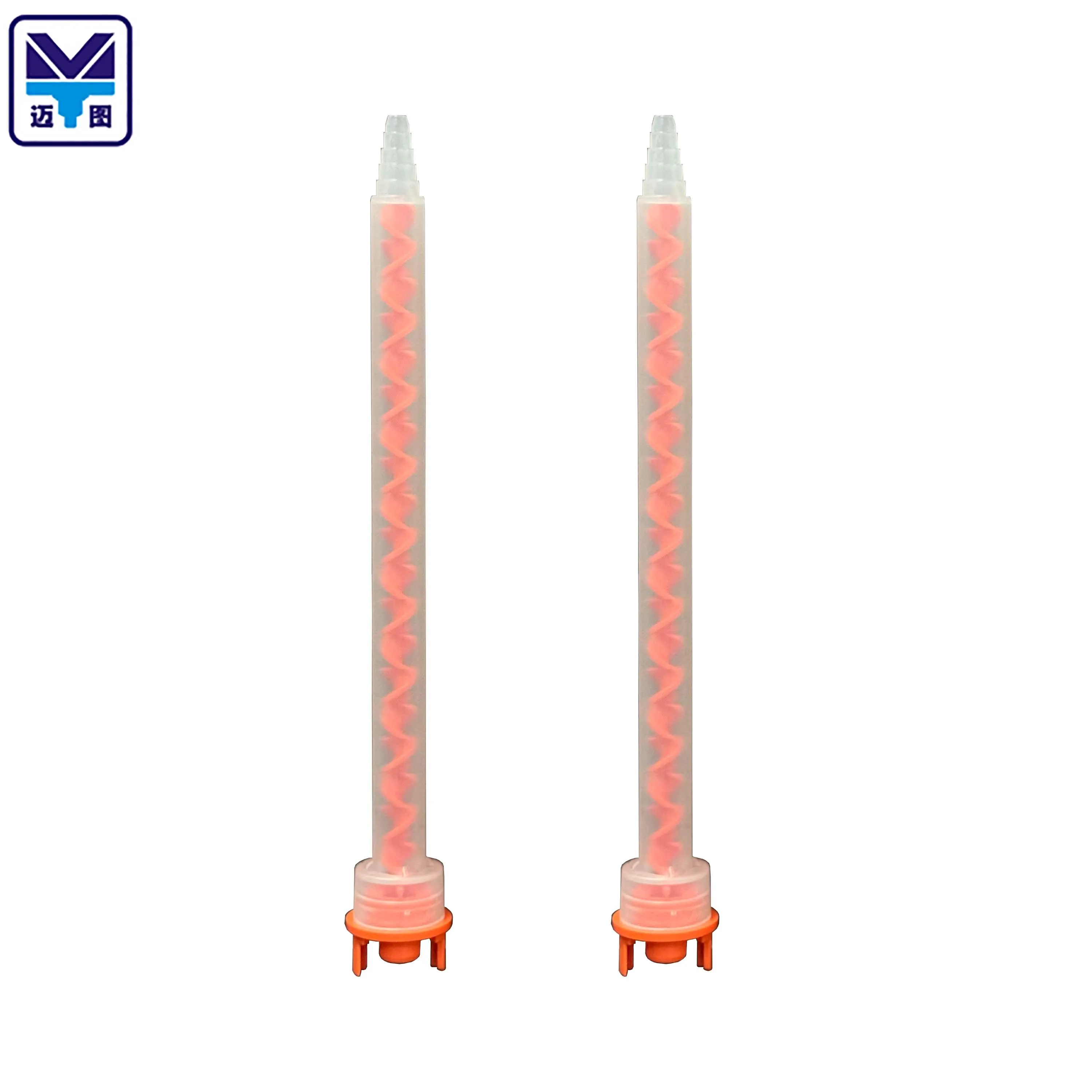 

Статический смеситель Sulzer Mixpac MFHX 08-18T, используемый для смешивания двухкомпонентных клеев, 50 шт.