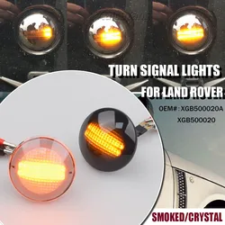 2piece Dynamic Blinker Turn Signal Led Light Sequential Side Marker Indicator Lamp For Range Rover L322 2002-2012 XGB500020A