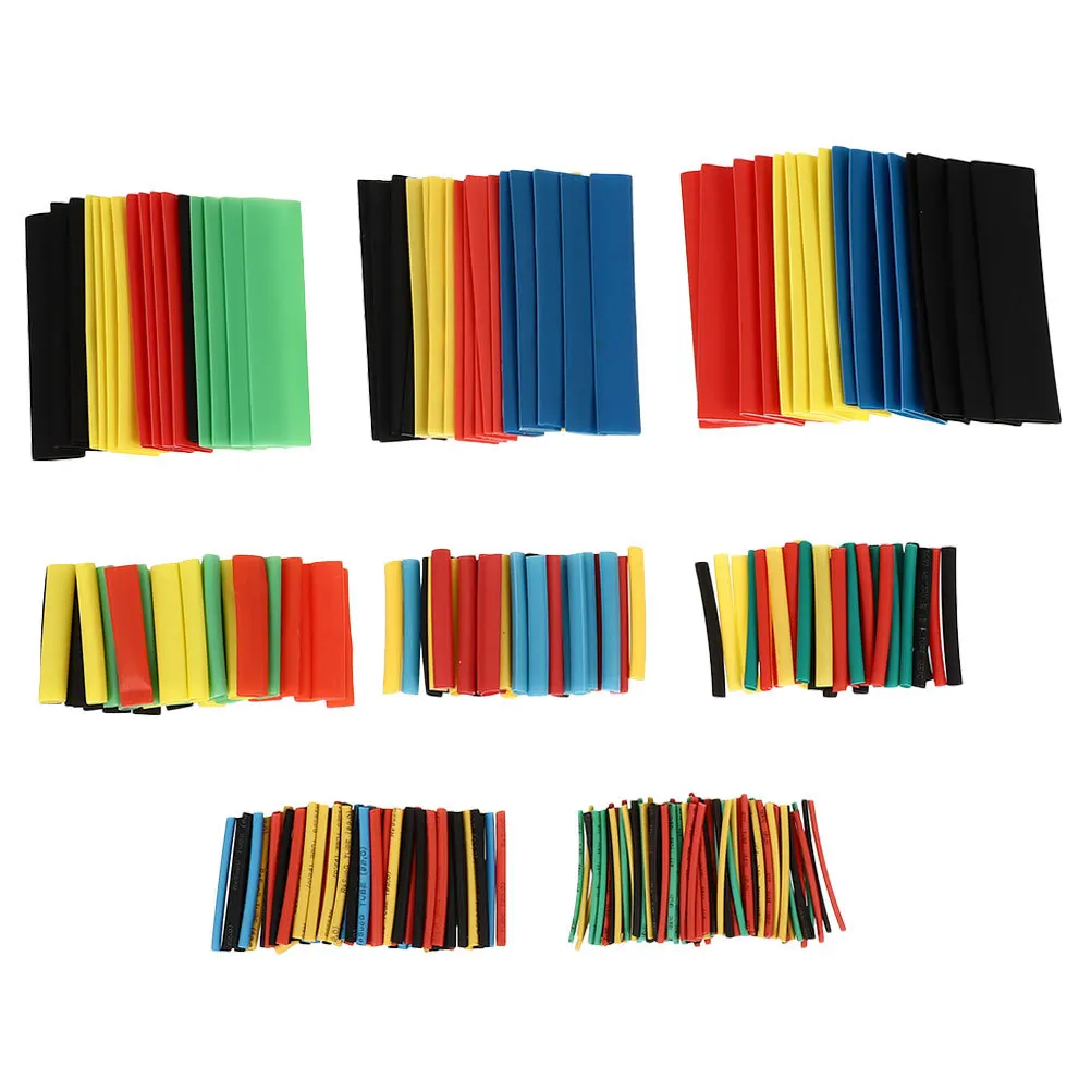

656Pcs Heat Shrink Tube Set Wire Connectors Sturdy Wear Resistant Fire Accident Prevention Multifunctional Tool