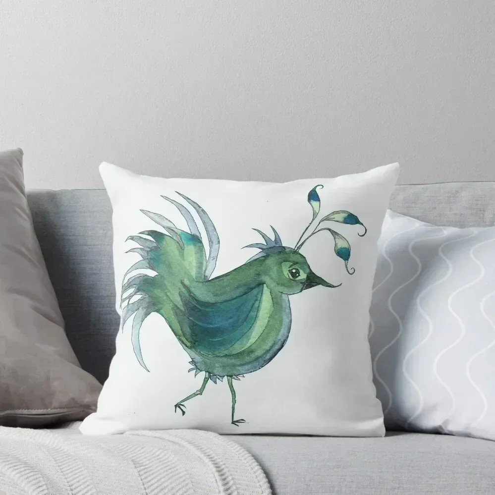 

Little Bird 2 Throw Pillow Marble Cushion Cover Couch Pillows Embroidered Cushion Cover pillows decor home pillow