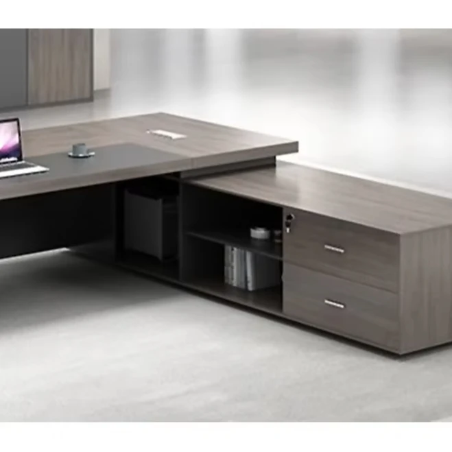

Modern Design Eco-friendly Commercial Office Furniture Set with Wooden and Metal Automatic Feature Desk and 3-Year Warranty