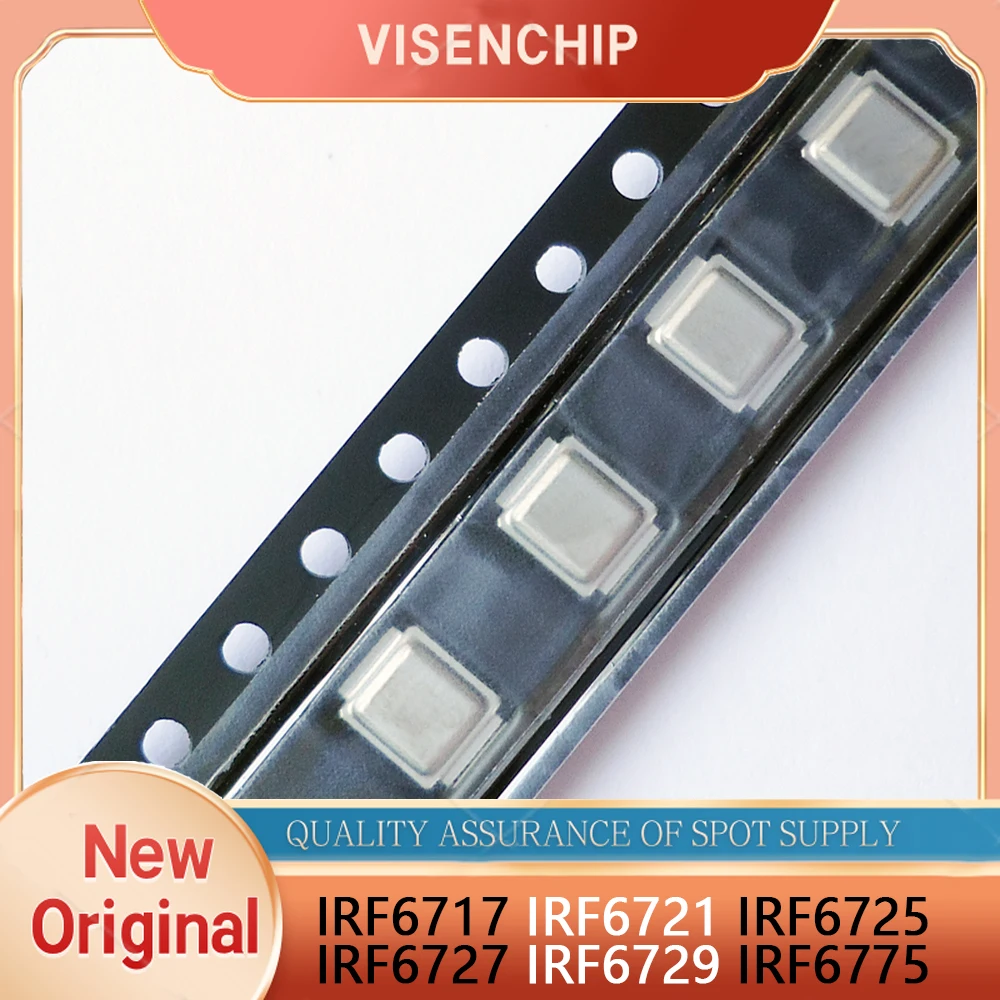 5 piezas IRF6717 IR6717 6717 IRF6721 IR6721 6721 IRF6725 IR6725 6725 IRF6727 IR6727 6727 IRF6729 IR6729 6729 IRF6775 IR6775 6775
