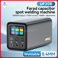 AWithZ UF20B Smart Portable Spot Welding Box Farad Capacitor Precision Adjustment Spot Welding for Mobile Phone Battery Repair