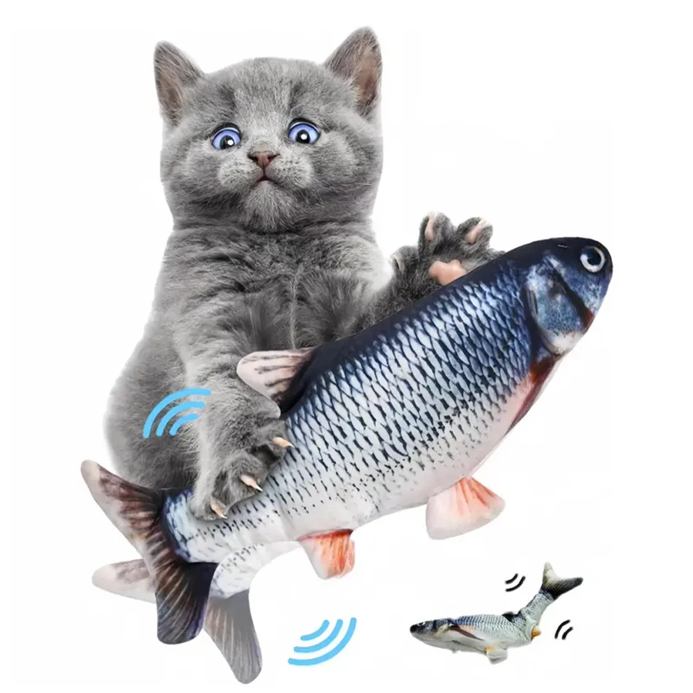 Brinquedo Interativo para Gatos com Carregamento USB e Som Realista, Presente Perfeito para Donos de Pets e Estímulo Físico