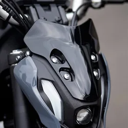 Parabrisas de doble burbuja para motocicleta, visera de parabrisas, Deflector de viento para YAMAHA MT-07 MT 07, 2023, 2021, 2022