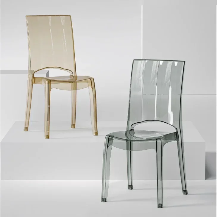 

Modern stackable Clear Transparent Resin Chiavari Chair White Plastic Acrylic Phoenix Napoleon Wedding Chair
