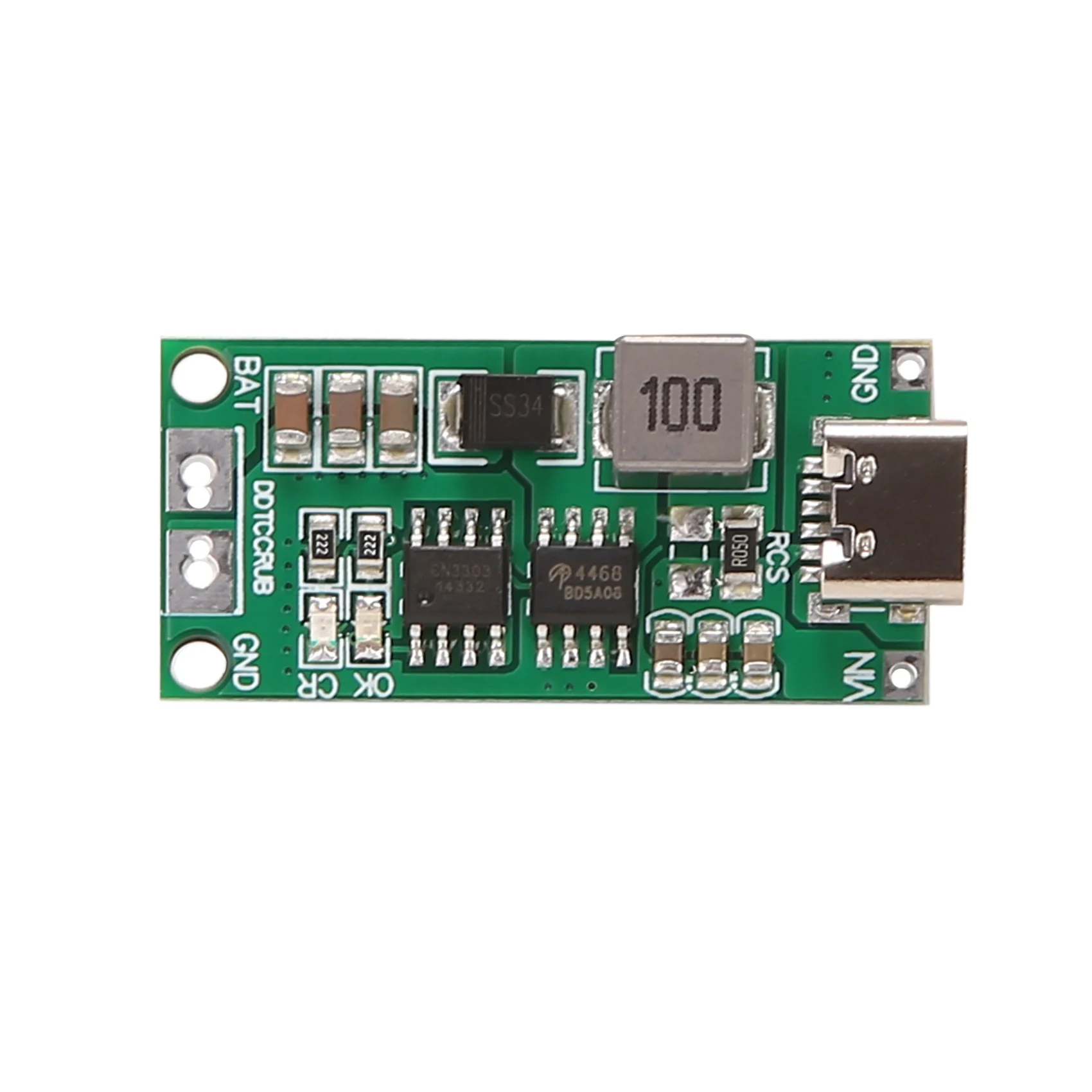 

New Multi Cell Type C to 8.4V 12.6V 16.8V Step Up Boost LiPo Polymer Li Ion Charger 18650 Lithium Battery(3S 2A)