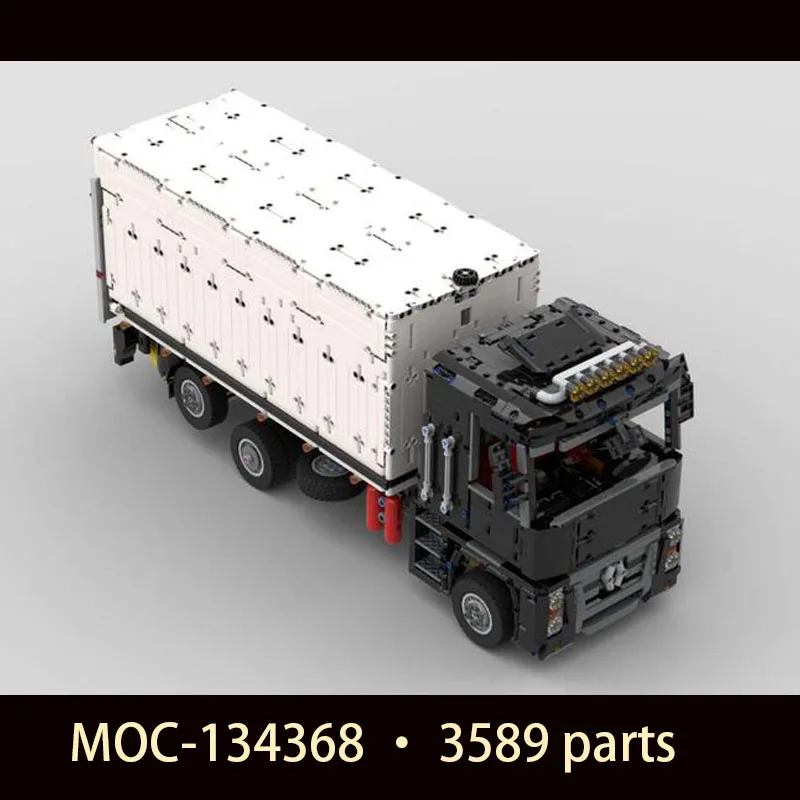 Magazzino 3589 Parti Renault Magnum Solo con Ascensore Moc-134368 Veicoli Giocattolo Ad Alta Tecnologia Modello Building Blocks Adulti Camion Giocattoli Regalo