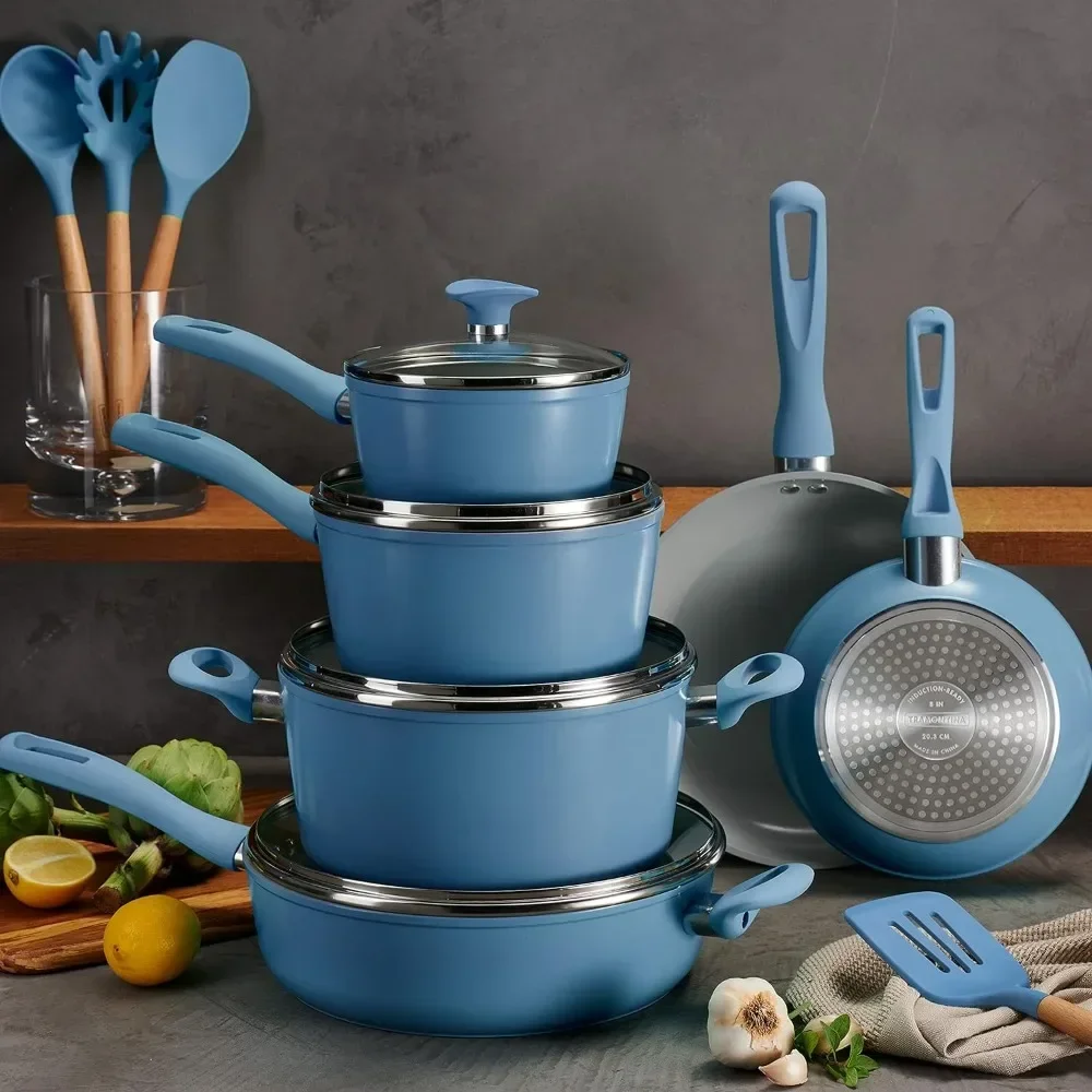 

Tramontina Cookware Set 14-Piece (Blue) 80110/037DS