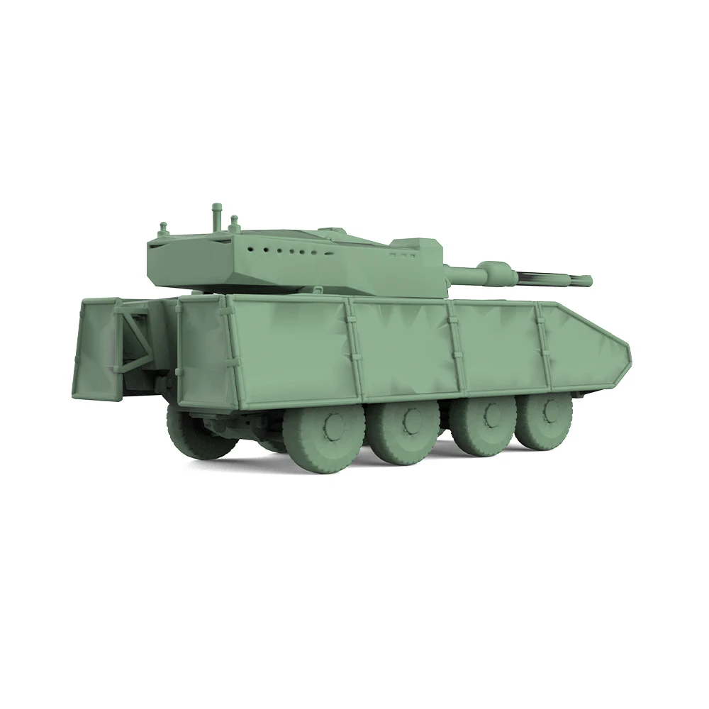 Poland  Wilk XC-8 Tank Destroyer SSMODEL SS984 1/56 1/72 1/100 15mm WarGaming 28mm Military Model Kit