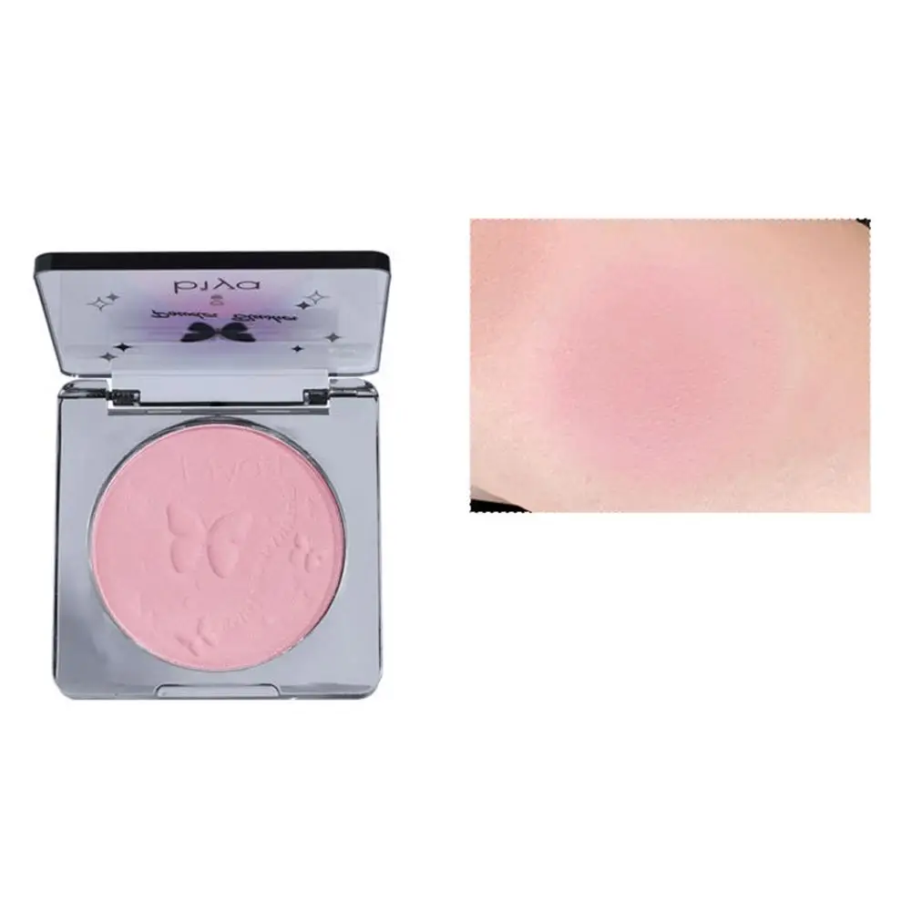 Embossed Colors Nourishing Makeup Brightening Complexion Waterproof Face Rouge Soft Lasting Powder Blusher Natural I8L0