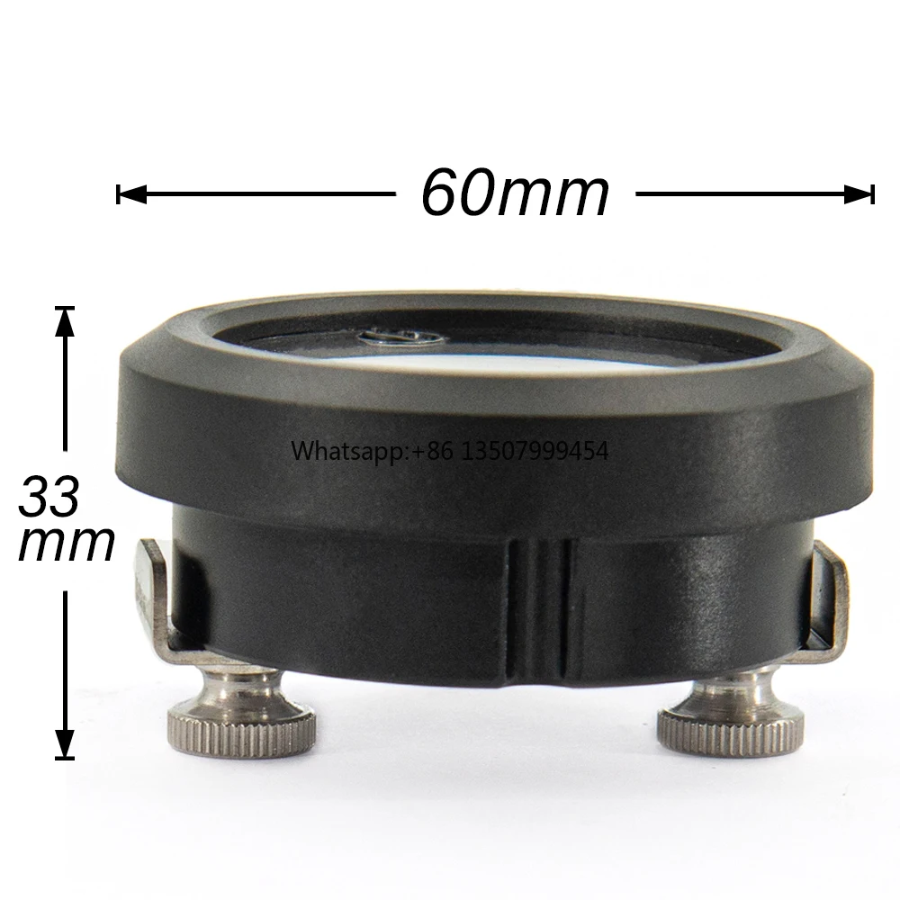 Manômetro de Suspensão a Ar com Display LED Vermelho de 52mm, Sensor Elétrico de Pressão de Ar de Cinco Vias