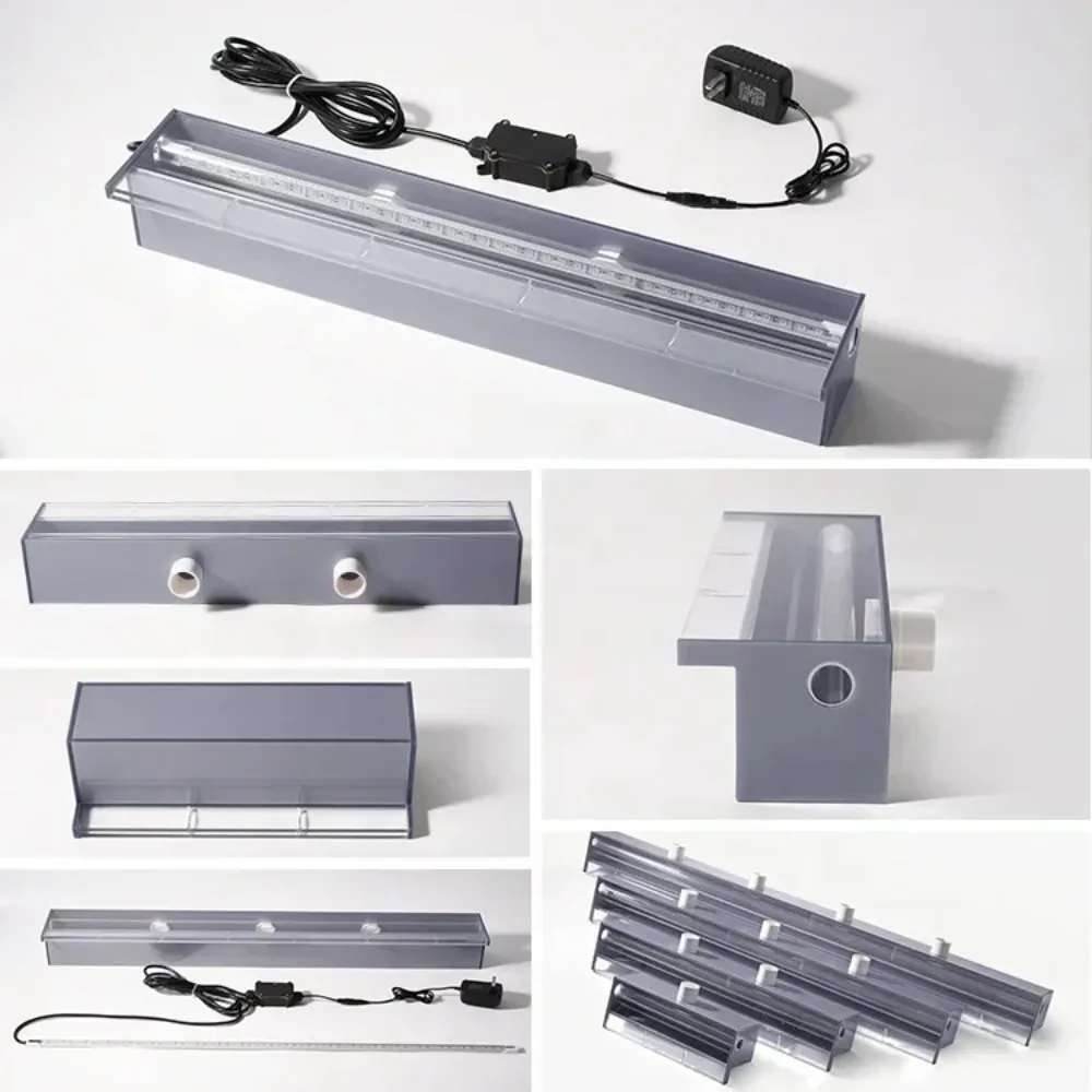 Hot SalesThe Most Popular Outdoor Acrylic Water Cascade Swimming Pool Spa Waterfall Fountain