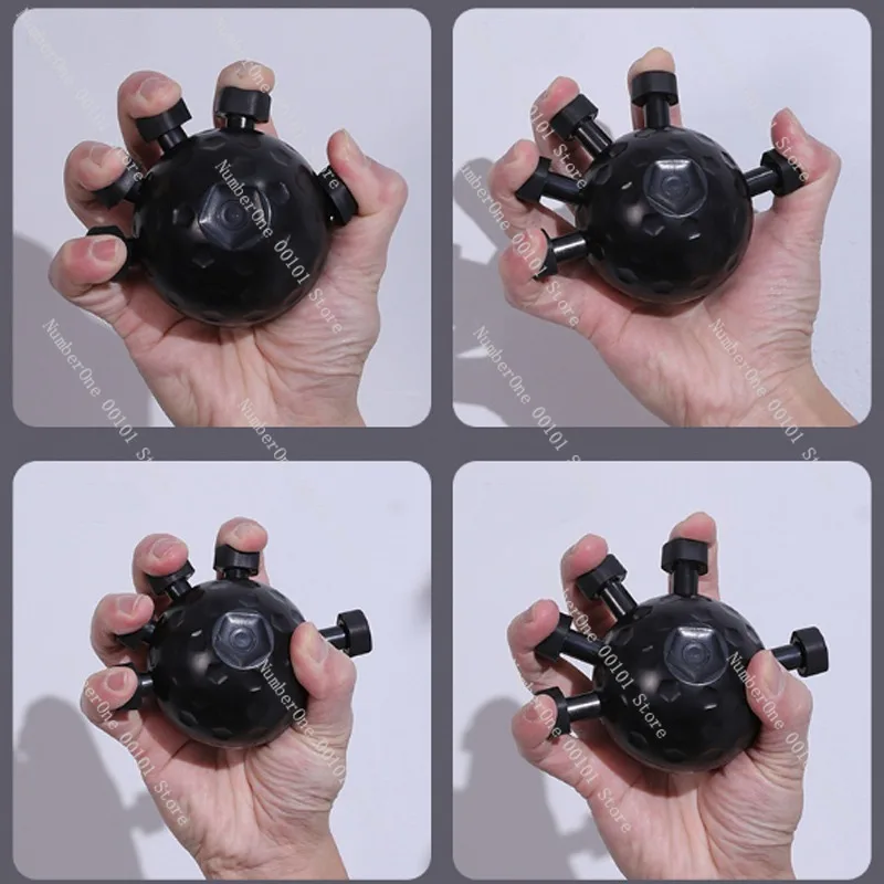 New Powerball Five-finger Grip Powerful Finger Strength Rehabilitation Training Ball