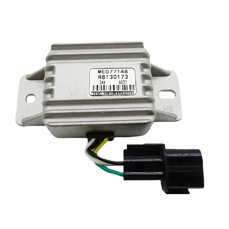 Safety Relay R8T30173 Black Plug Accessories For Kobelco Crawler Excavator SK200-5 SK200LC-5 SK200-6 SK200-6E