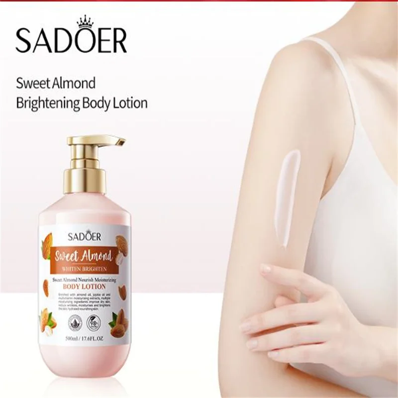 Sweet Almond Skin Brightening Body Lotion 500ml Moisturizing Body Lotion