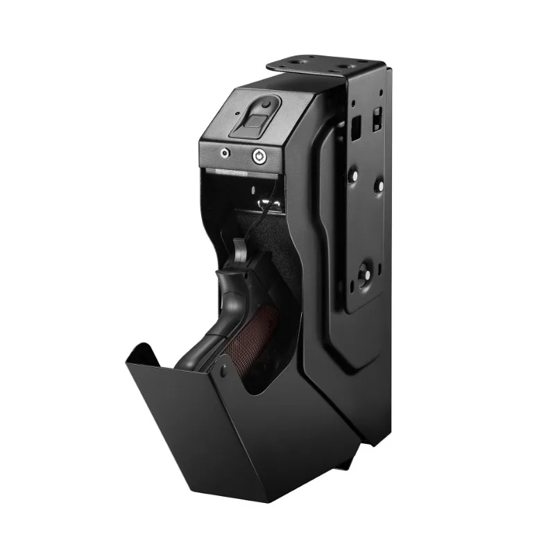 Pistol Safe Wall-Mounted Quick Fingerprint Unlocking Key Two-in-One Function