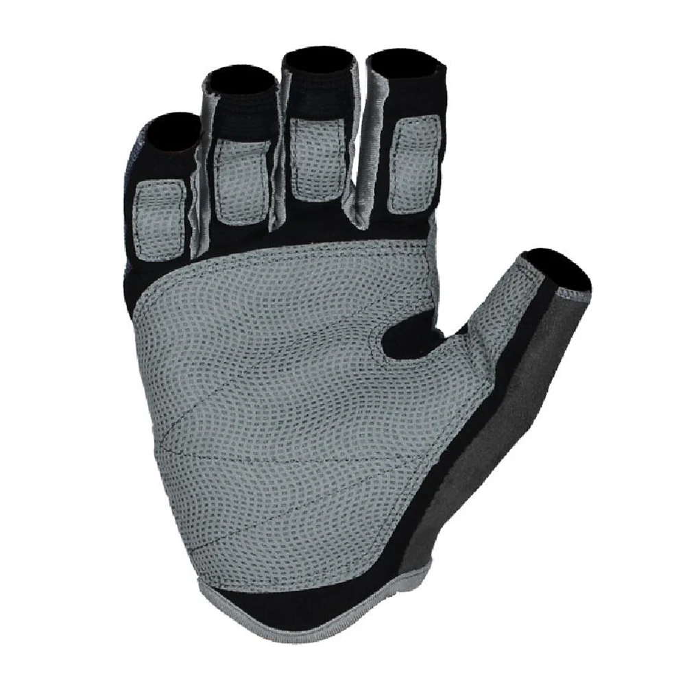 

Gym Gloves Fitness for Outdoor Half Finger Climbing Sailboat Mittens Hiking Grey