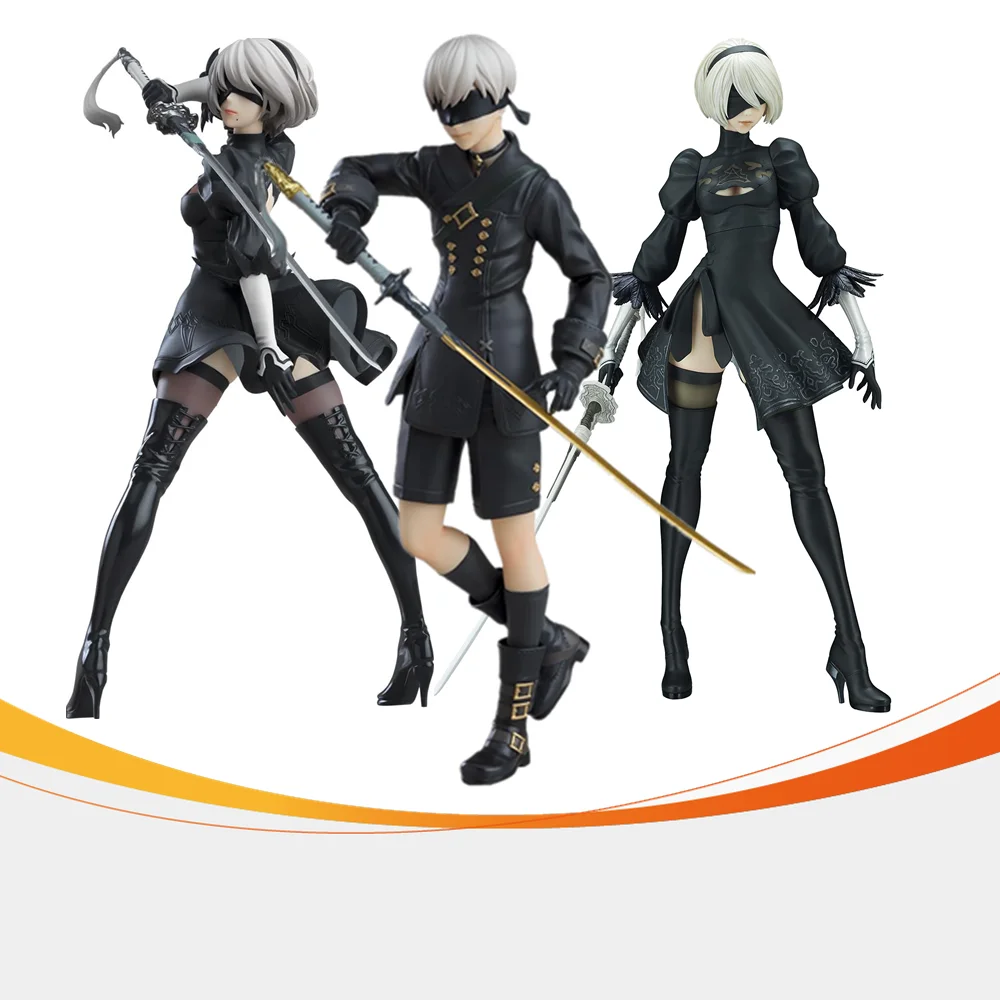 

Anime NieR:Automata Yorha No. 2 Type B PVC Anime Action Figures Model Collection Ornament Anime Cartoon Model Toy Gifts