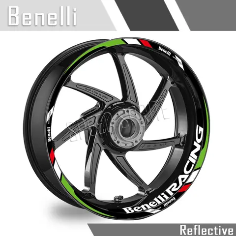반사 휠 스티커 림 스트립 테이프 허브 데칼 액세서리 Benelli trk 502 leoncino 500 leoncino 800 502c 752s 302s 180s