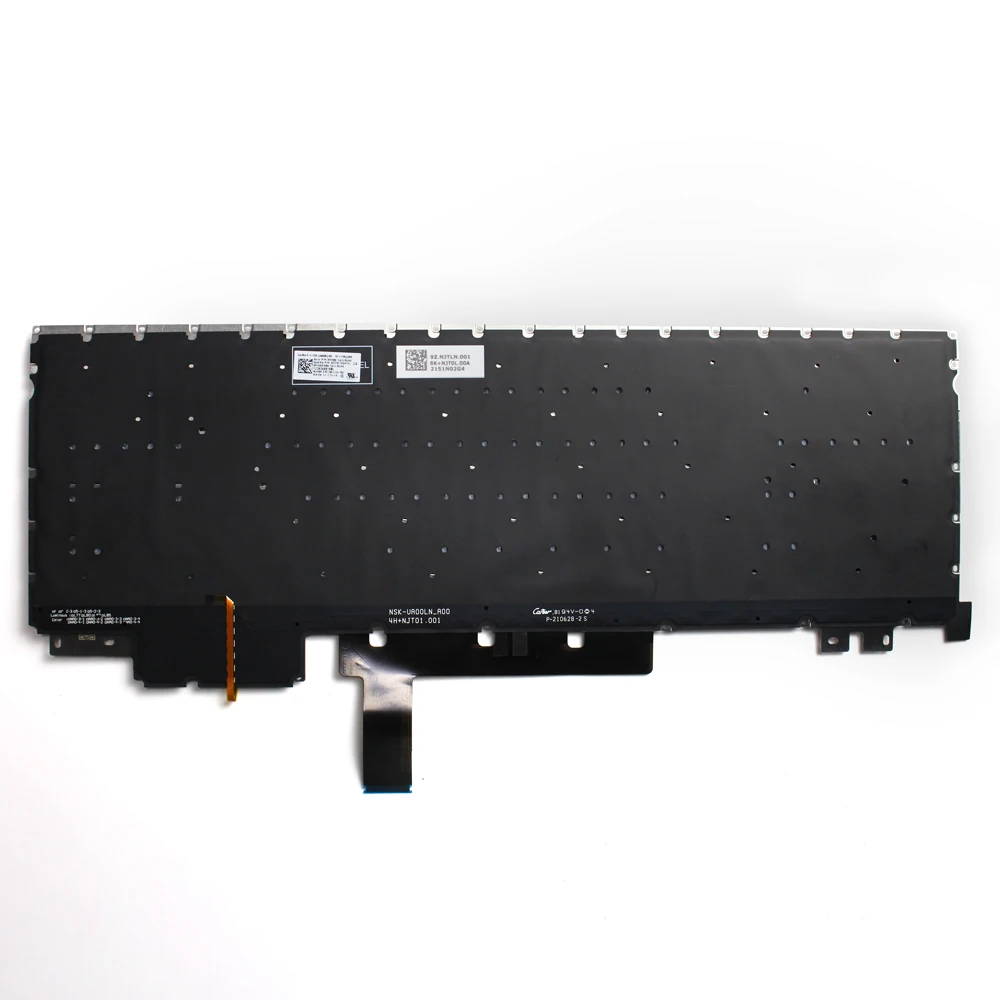 لوحة مفاتيح الكمبيوتر المحمول Asus ProArt StudioBook Pro 16 OLED W7600 W7600Z3A W7600H3A RU تخطيط لوحة مفاتيح الكمبيوتر المحمول مع الخلفية