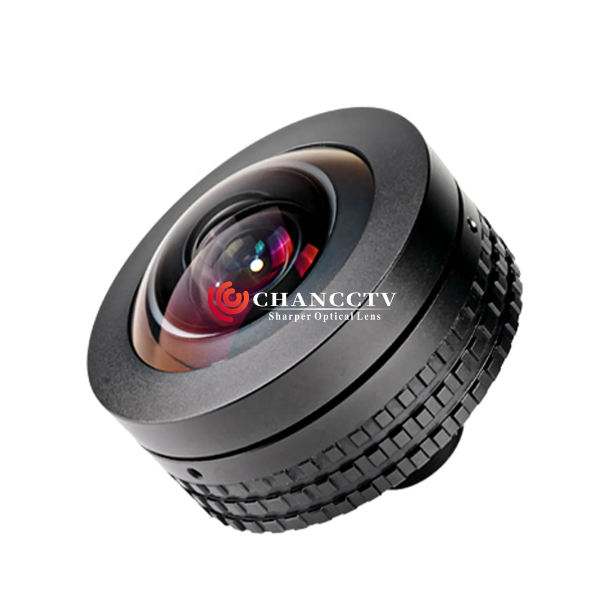 1"  3.3mm 20MP F2.4 HFOV 190 Degree C Mount Fisheye Lens - view 2