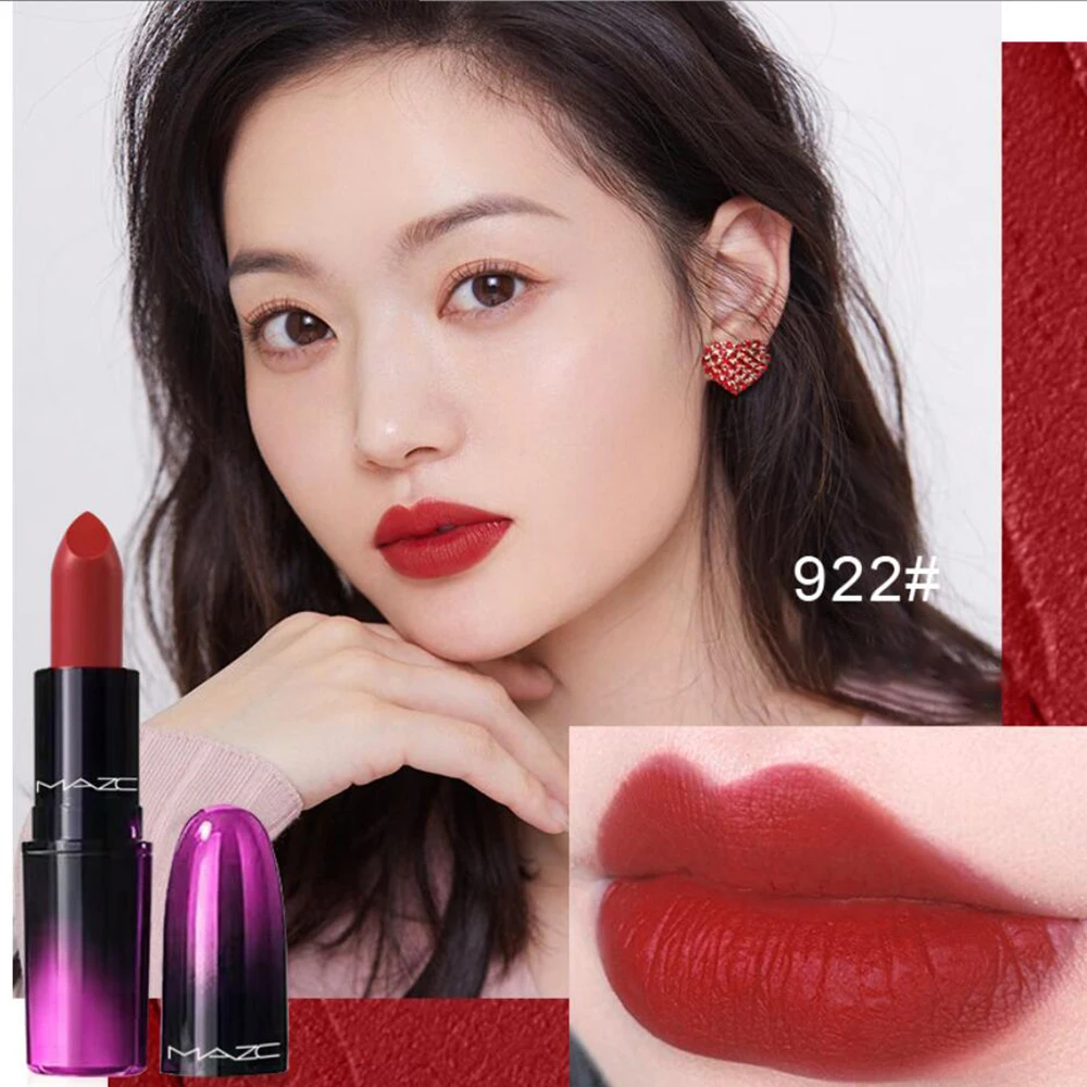 Velvet Lipstick Matte Moisturizing Nonstick Cup Vitamin Lip Balm Lips Long Lasting Easy Apply Makeup Cosmetic Bullet Lipstick