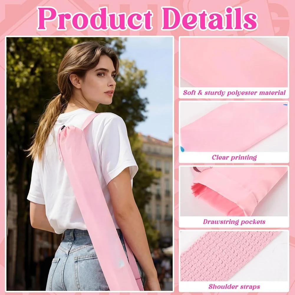 90cm Long For Mahjong Mat Carry Bag Nylon Waterproof Drawstring Organizer Fits Standard 35.4 Inch For Mahjong Mats