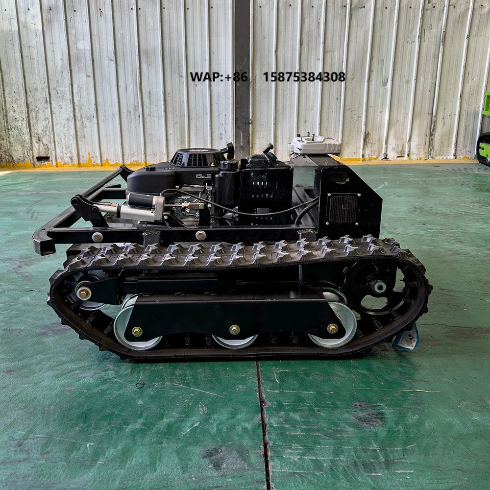 High Horsepower Industrial Cordless 24V Grass Cutting Machine Self-Propelled All Terrain  Remote Control Lawn Mower