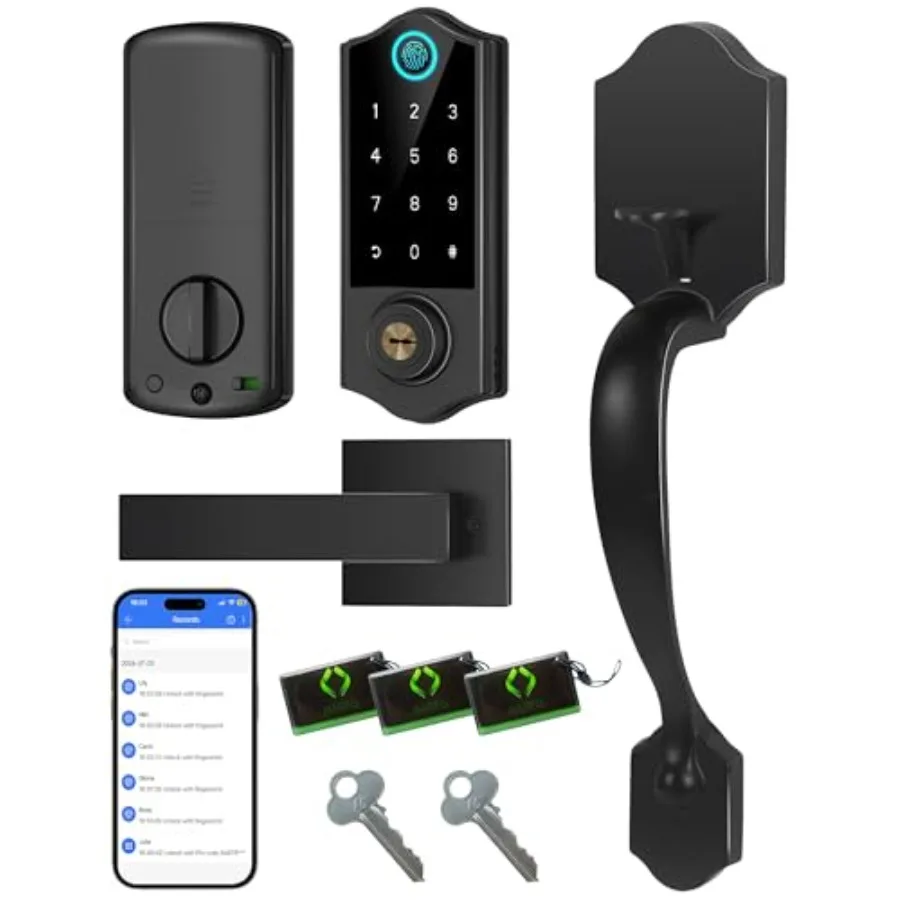 Fingerprint Smart Door Lock with App Control