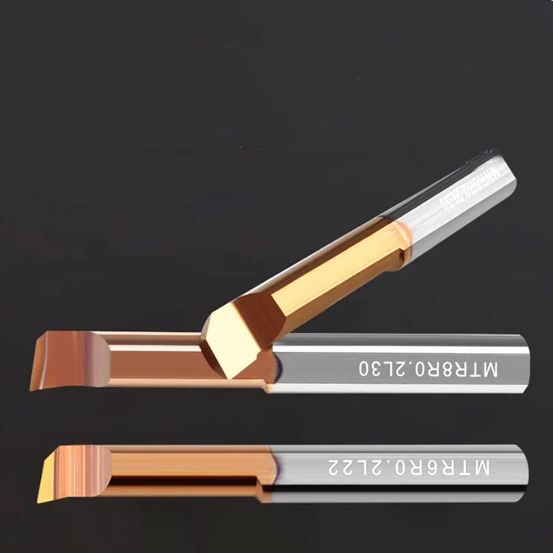 

YRFL 1PCS MTR MNR Small Hole CNC Lathe Machining Carbide Tungsten Steel 1mm 2mm 3mm 4mm 6mm 8mm Boring Turning Tool