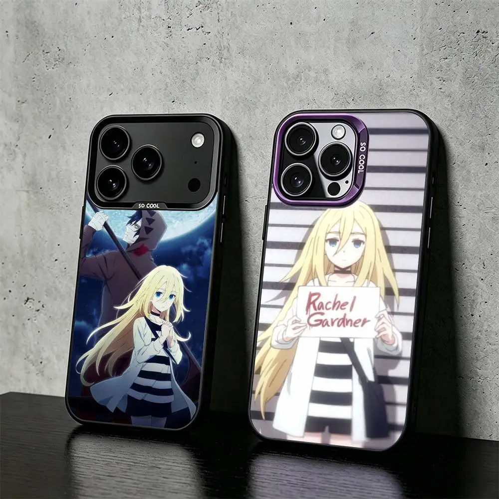 

A-Angels of Death Z-Zack Phone Case For iPhone 17,16,15,14,13,12,11 Plus,Pro Max,XS,Colored silver phone case